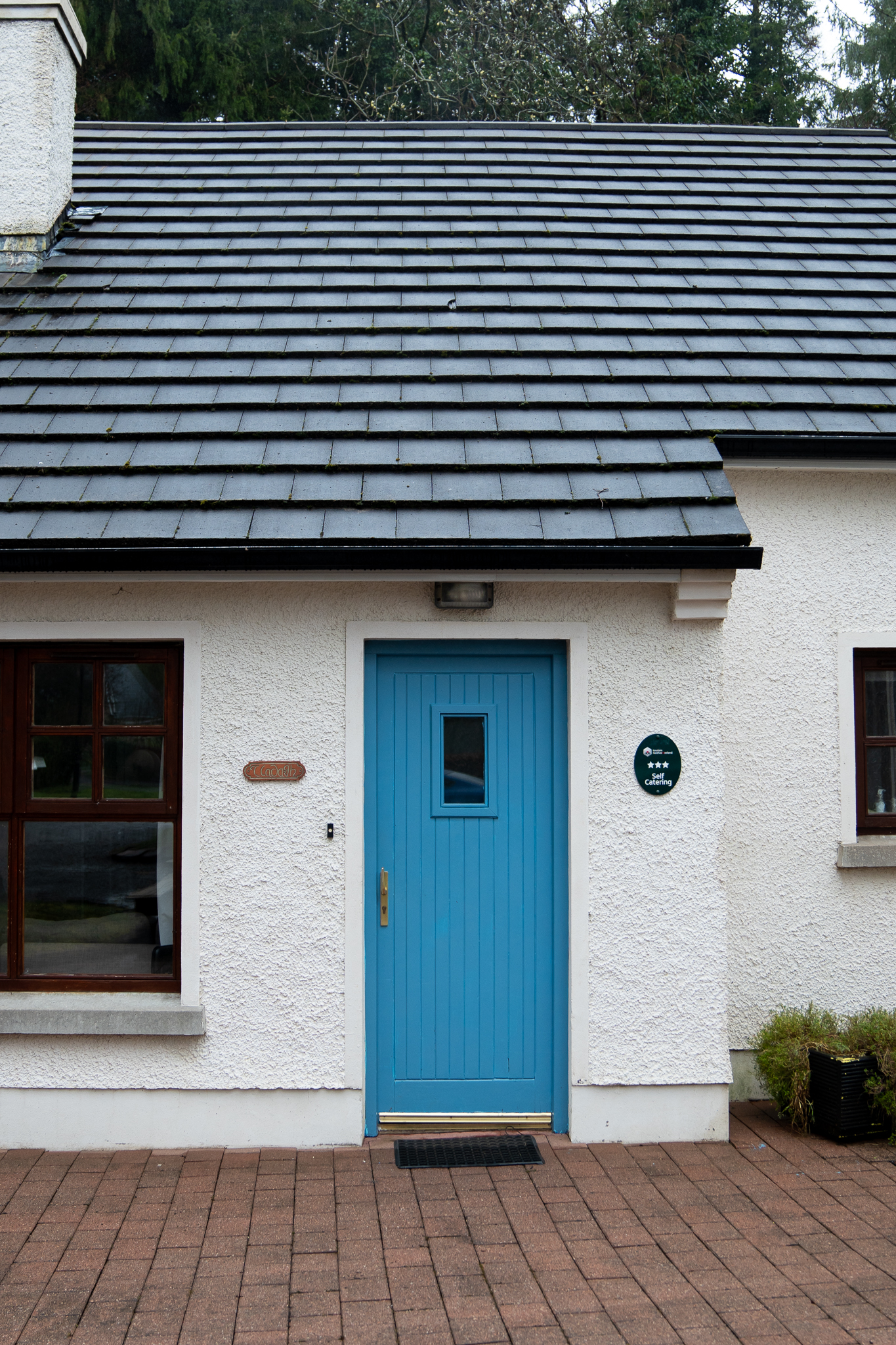 Cottages in the winter